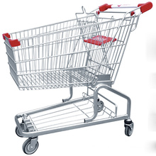 Rational construction shopping basket with wheels , wicker shopping baskets with wheels, metal grocery cart